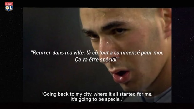 Karim Benzema's comeback at Lyon